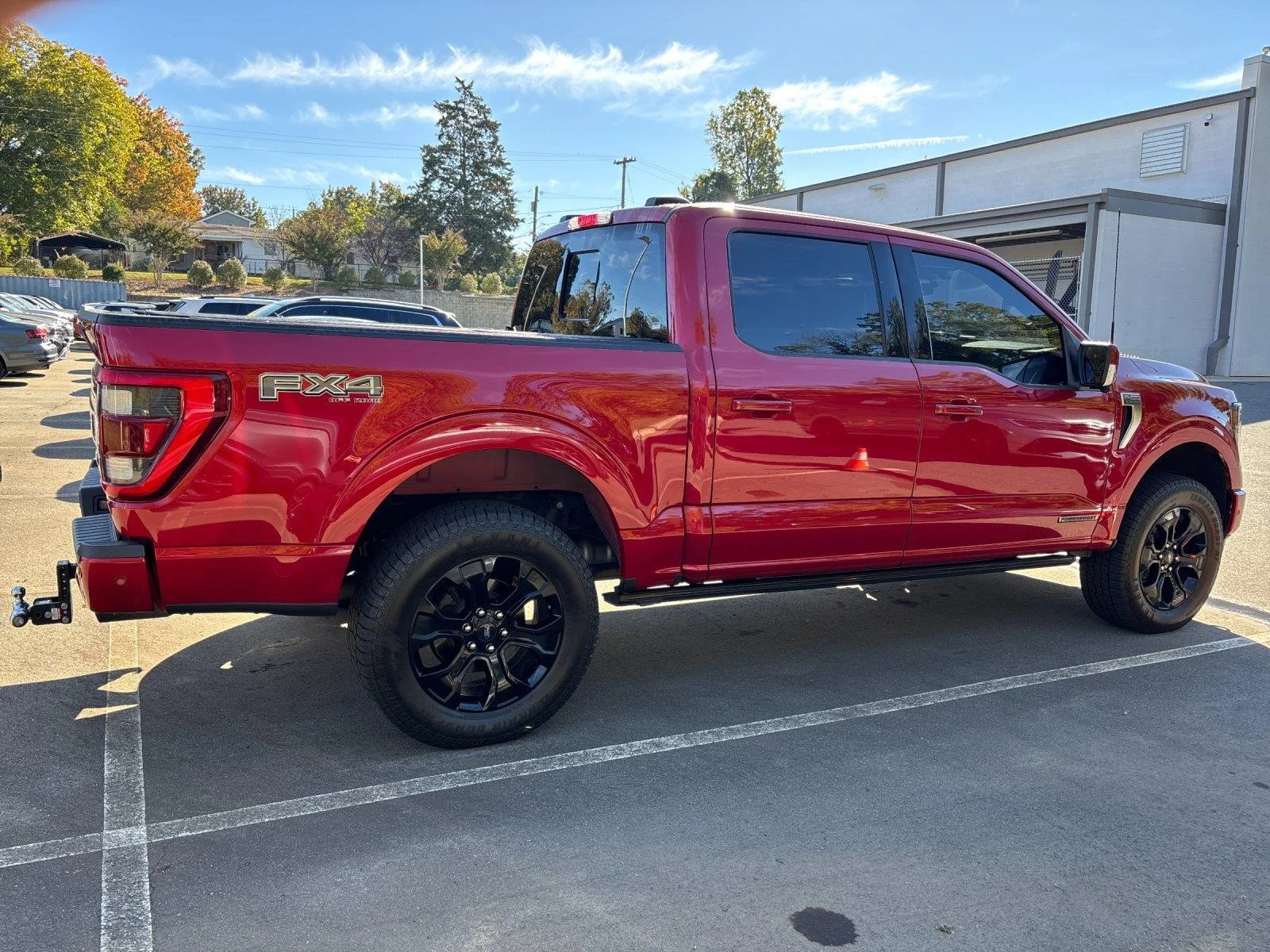 Used 2023 Rapid Red Metallic Tinted Clearcoat Ford Platinum image 6