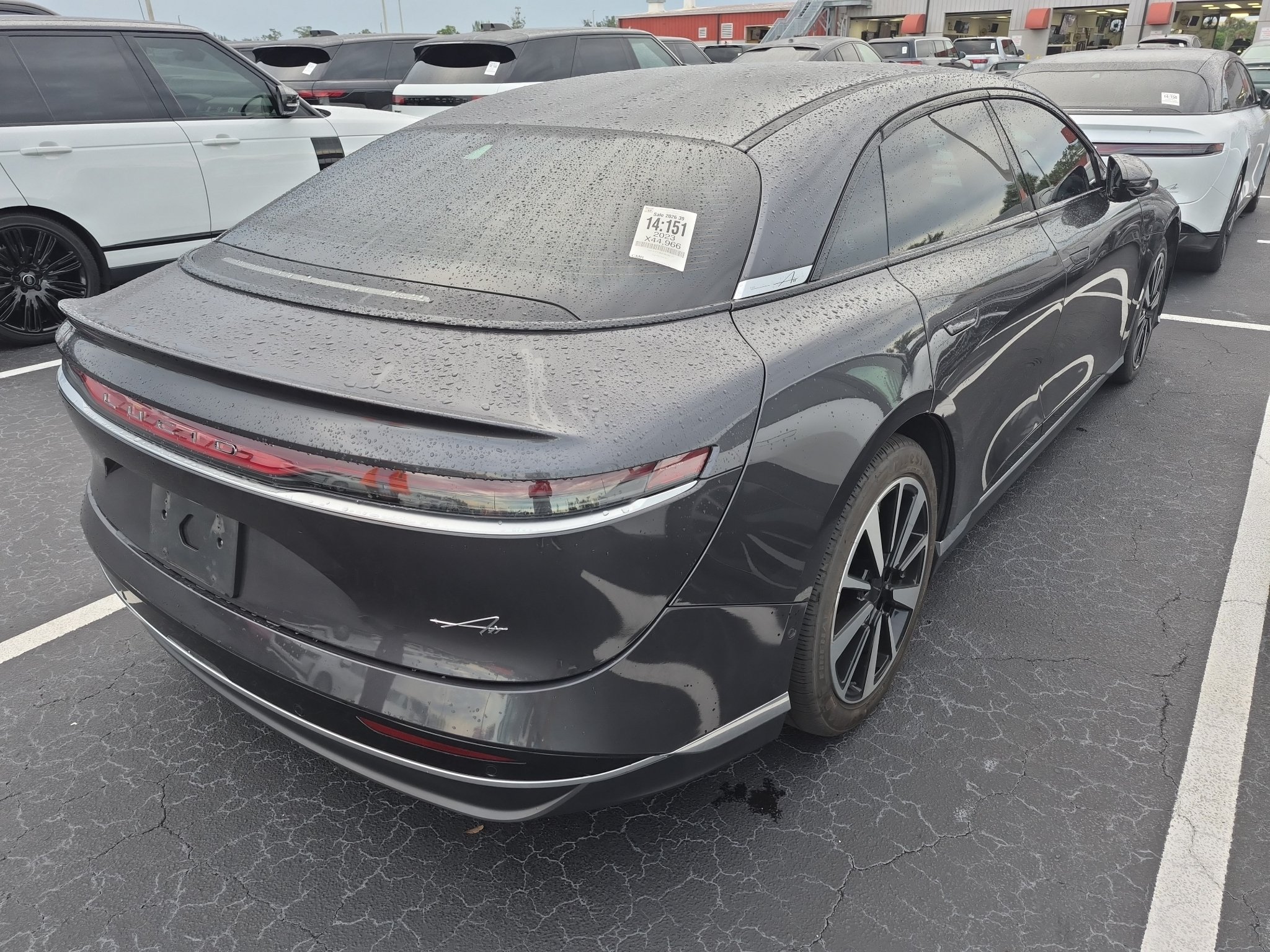 Used 2023 Quantum Gray Metallic Lucid Pure image 3