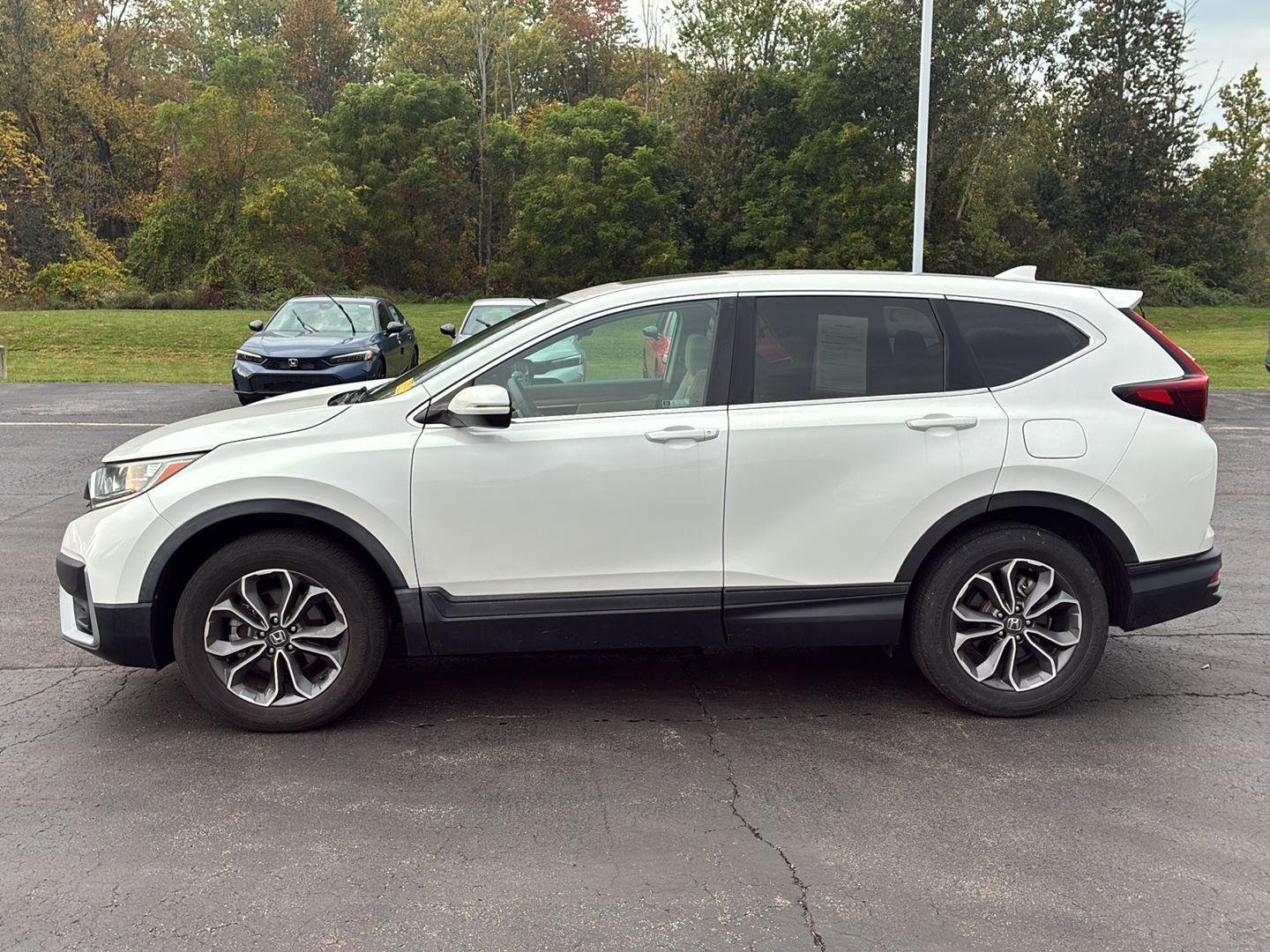 Used 2020 Platinum White Pearl Honda EX image 15