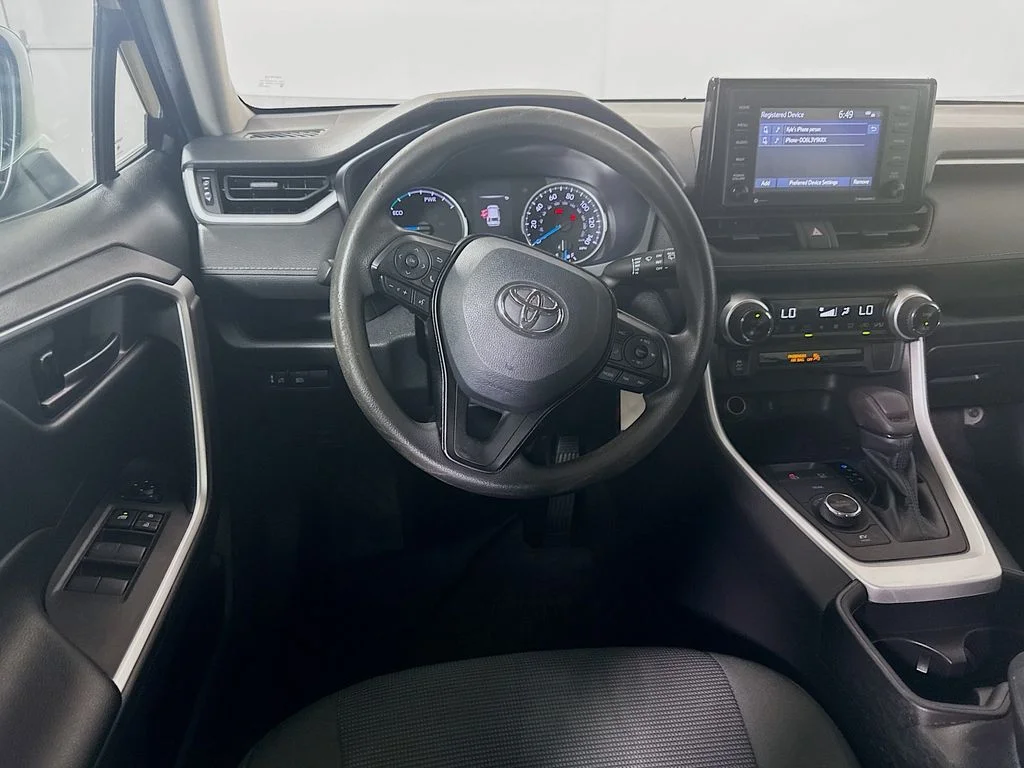 Used 2021 Magnetic Gray Metallic Toyota Hybrid LE image 19