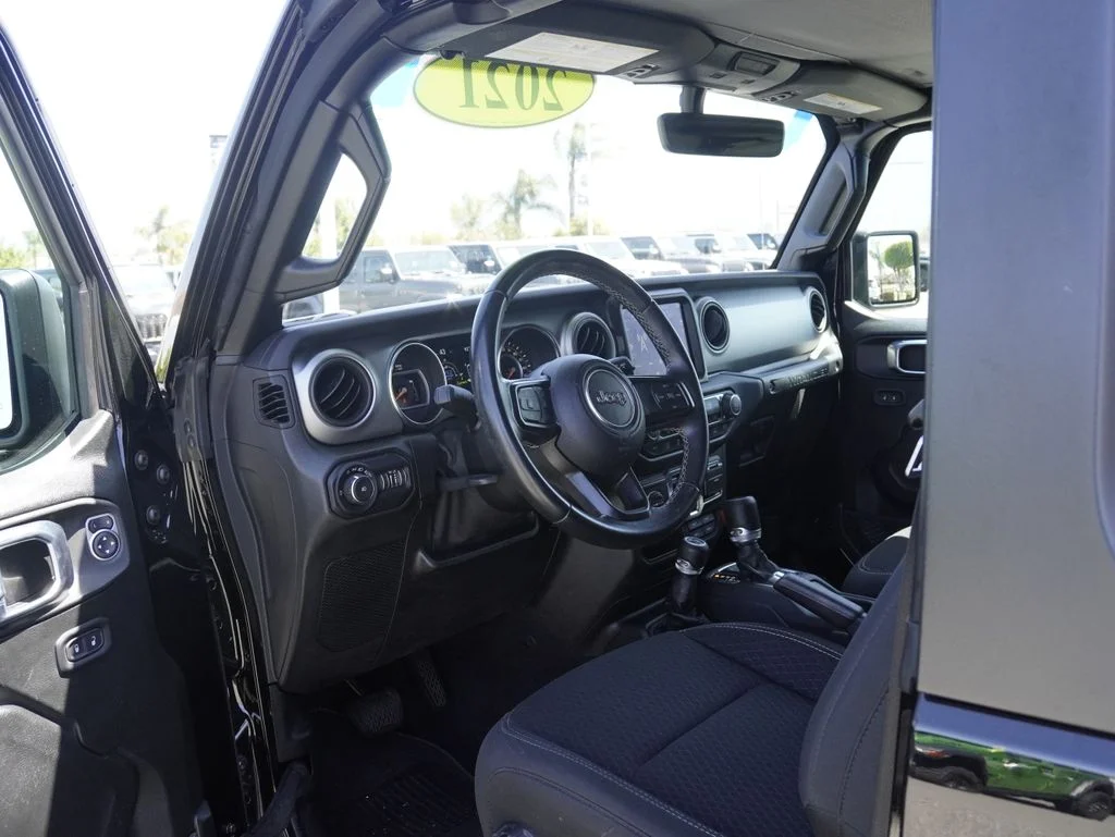 Certified Used 2021 Black Jeep Sport S image 26