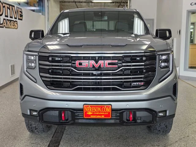 Used 2023 GMC Sierra 1500 AT4 with VIN 1GTUUEEL0PZ127181 for sale in Detroit Lakes, Minnesota
