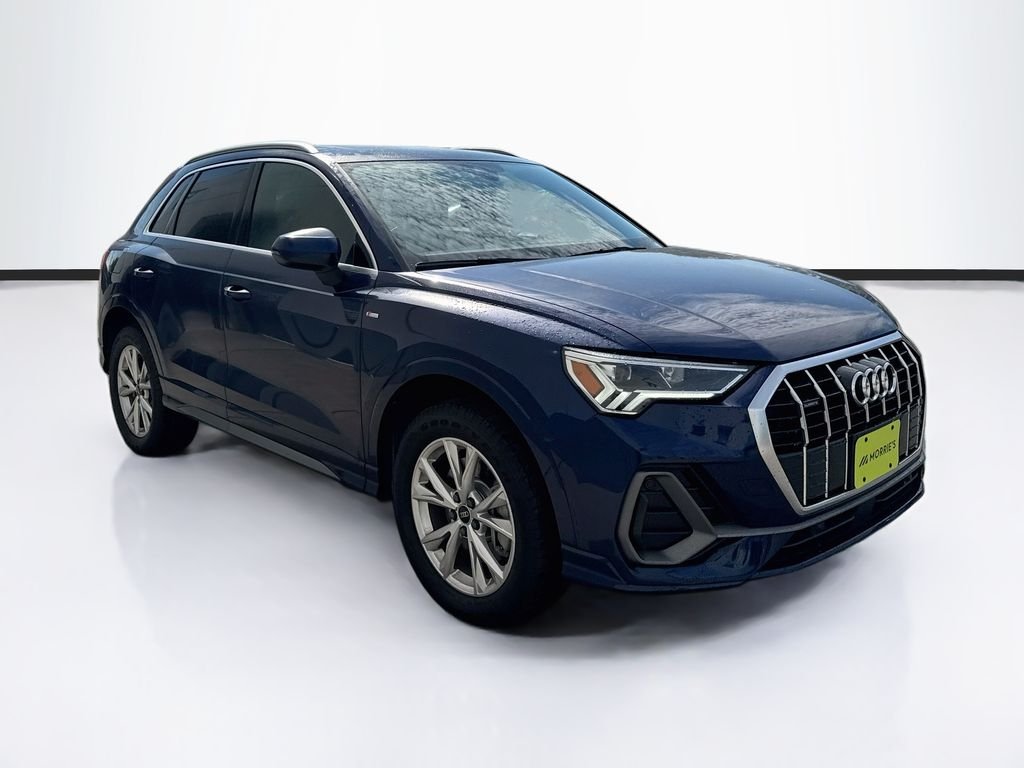 Used 2024 Blue Audi Premium S Line quattro image 3