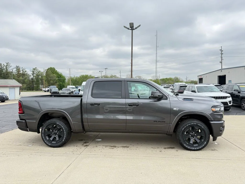 New 2026 Granite Crystal Metallic Clear-Coat Exterior Paint RAM Big Horn/Lone Star image 8