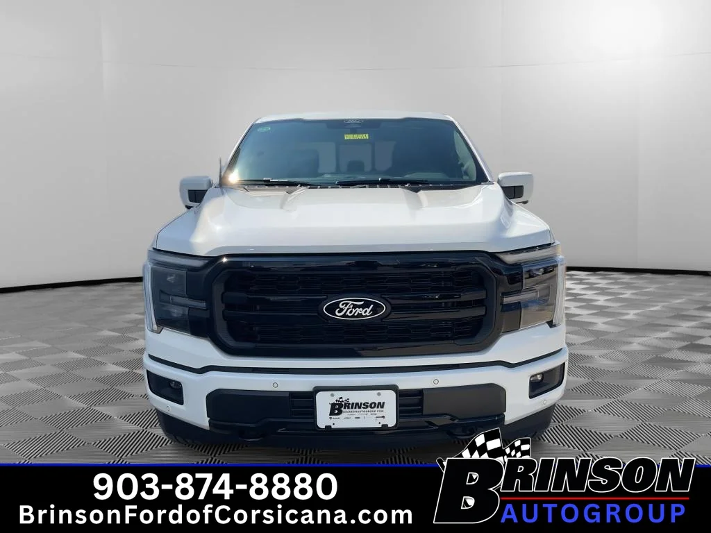 New 2026 Star White Metallic Tri-Coat Ford Lariat® image 2