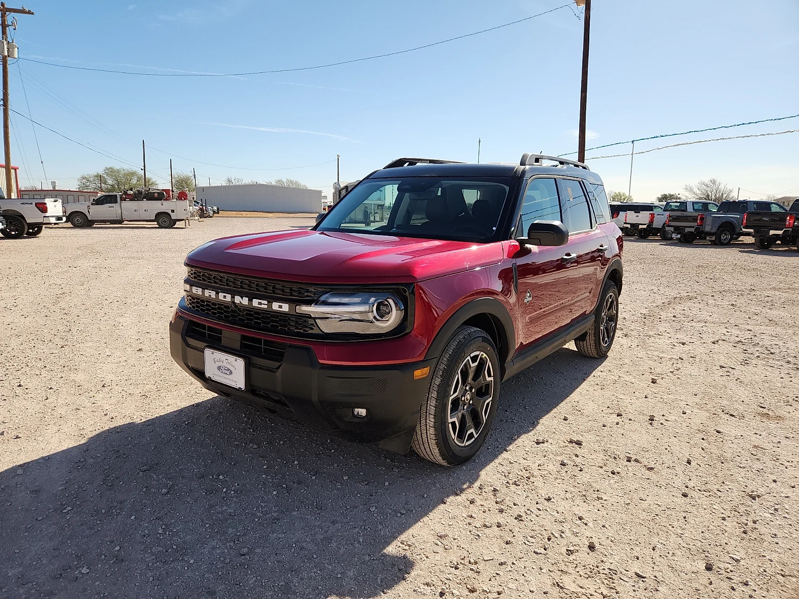 New 2026 Ruby Red Metallic Tinted Clearcoat Ford Outer Banks® image 3