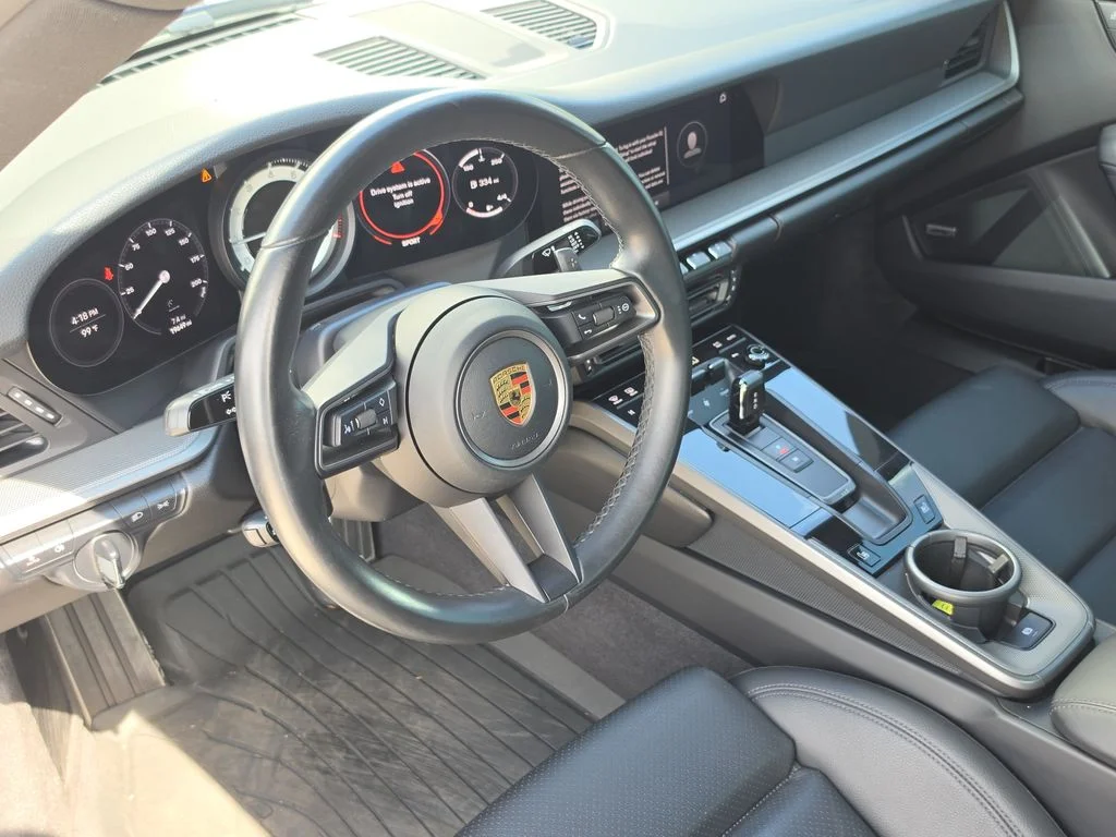 Used 2022 Blue Porsche Carrera image 12