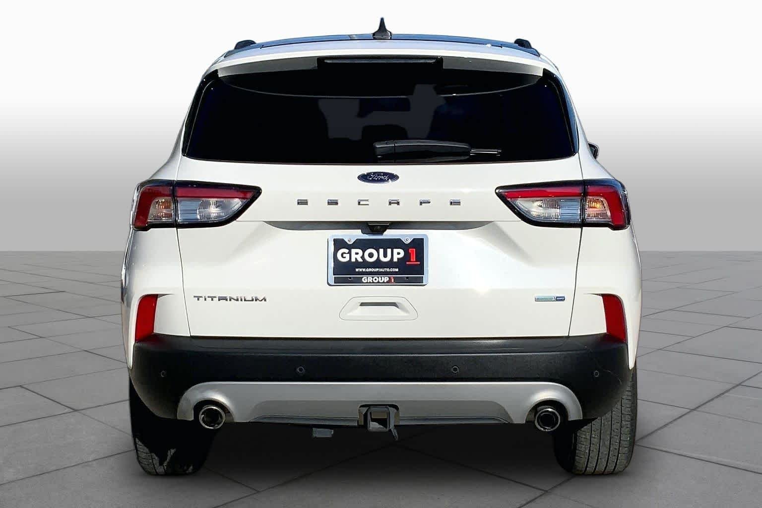 Used 2020 Star White Metallic Tri-Coat Ford Titanium image 5