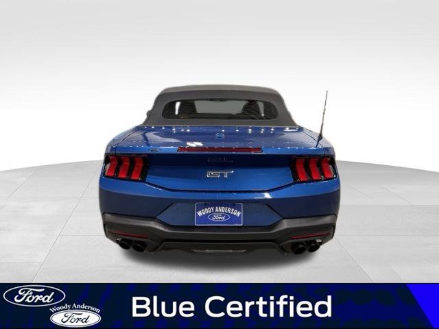 Certified Used 2024 Atlas Blue Metallic Ford GT Premium image 6