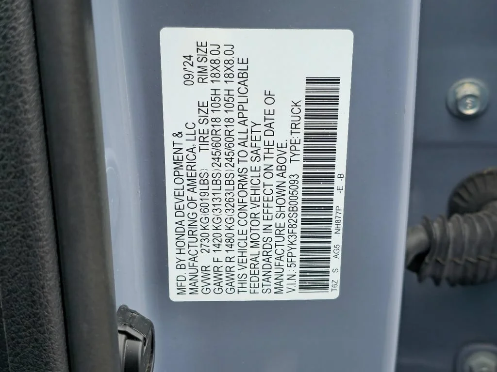 2025 Honda Ridgeline Black Edition - Photo 32