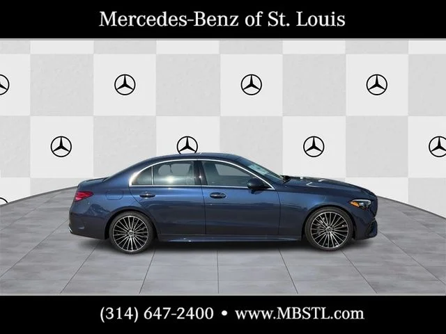 New 2026 Twilight Blue Metallic Mercedes-Benz C 300 image 2