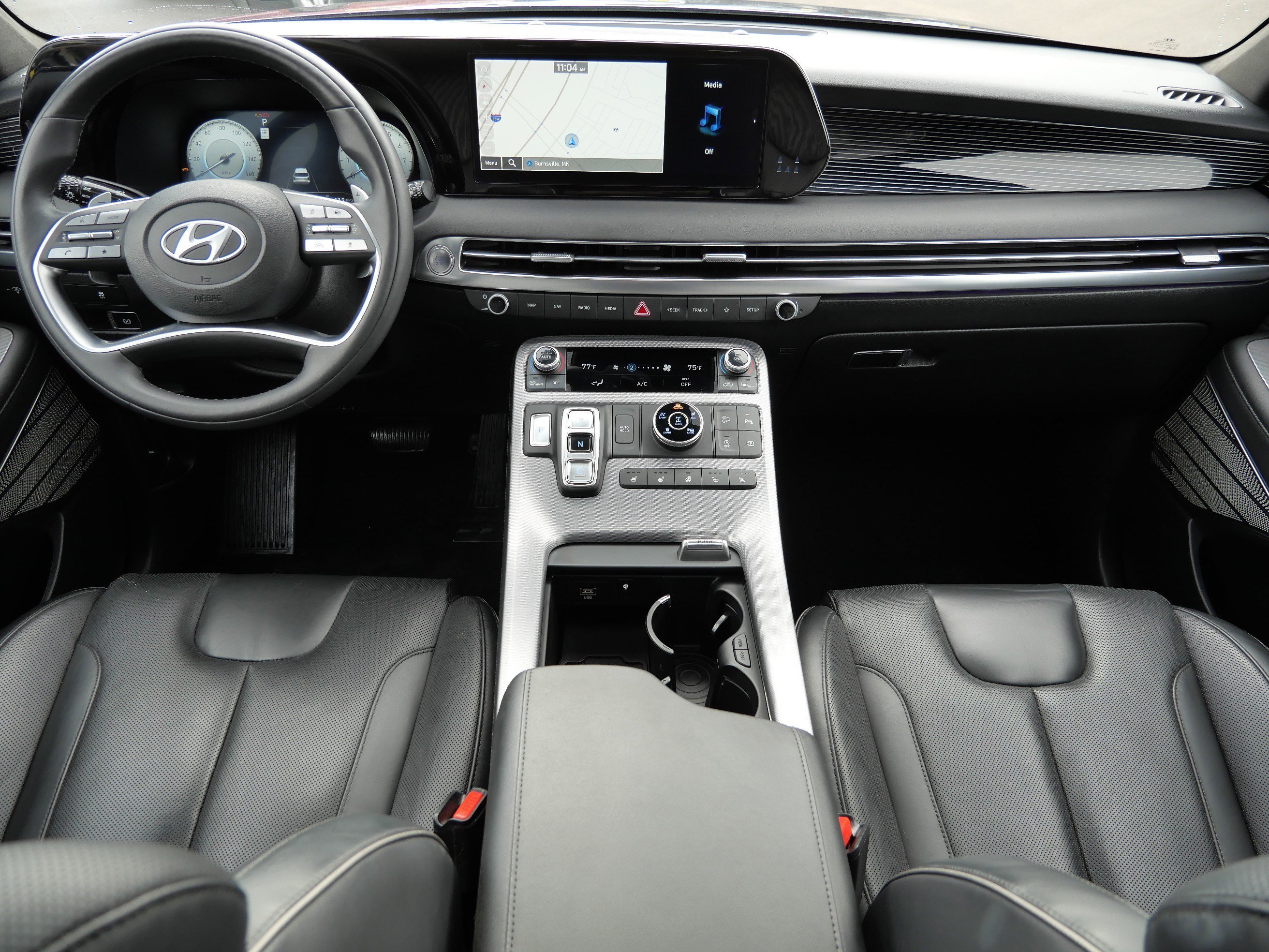 Certified Used 2023 Abyss Black Pearl Hyundai Calligraphy image 10