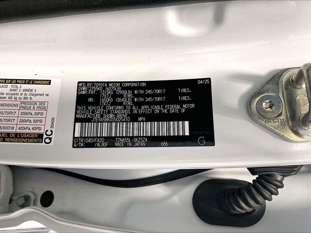 Used 2025 White Toyota SR5 image 35