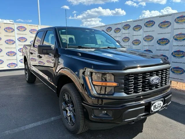 New 2026 Agate Black Metallic Ford STX image 2