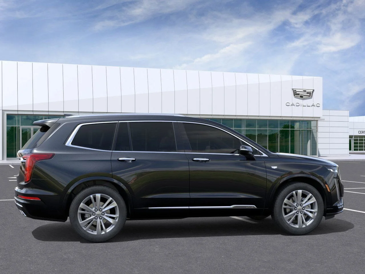 New 2025 Stellar Black Metallic Cadillac Premium Luxury image 8