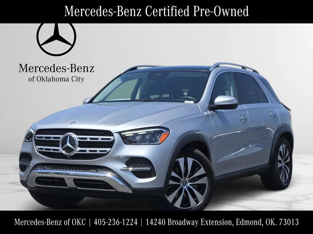 Certified Used 2024 Cirrus Silver Metallic Mercedes-Benz GLE 350 image 1