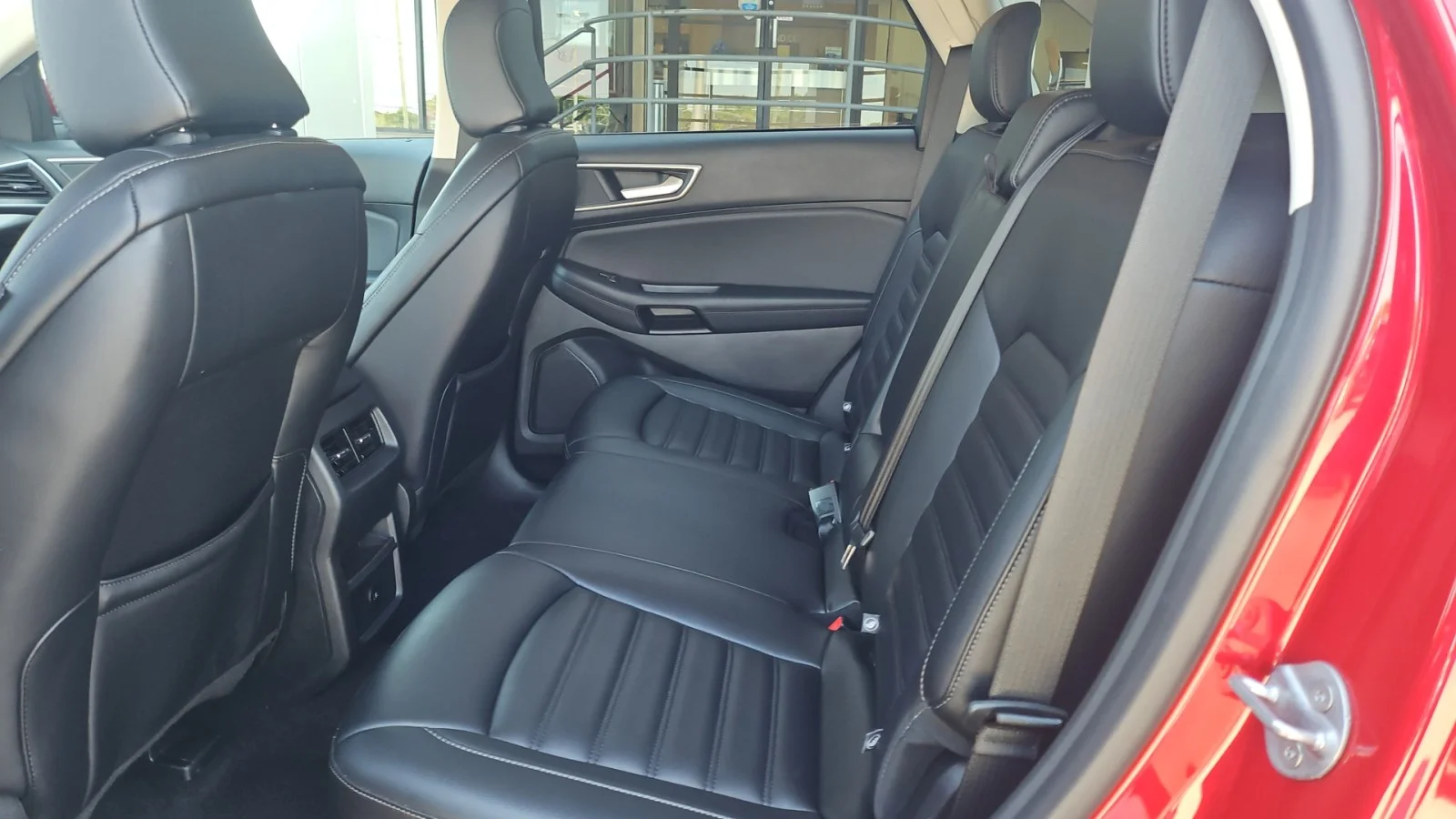 Used 2024 Red Ford 2024 FORD EDGE SEL 4DR SUV 112.2 WB AWD image 13