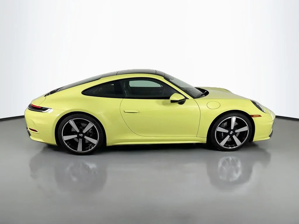Certified Used 2025 Cartagena Yellow Metallic Porsche  image 8