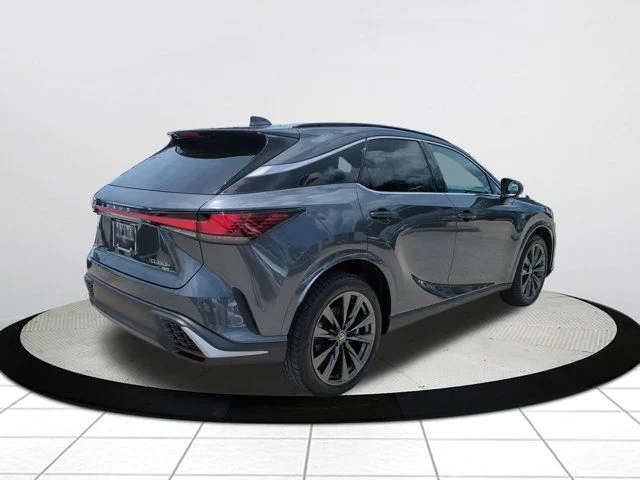 New 2026 Cloudburst Gray Lexus RX 350h F SPORT DESIGN AWD image 4