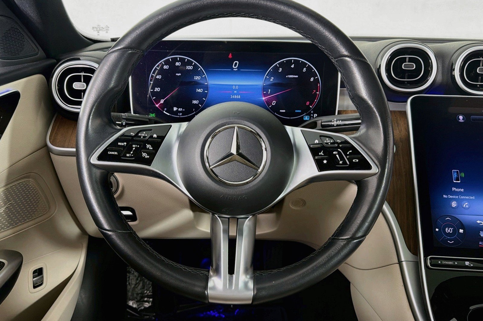 Certified Used 2024 Polar White Mercedes-Benz C 300 Sedan image 19