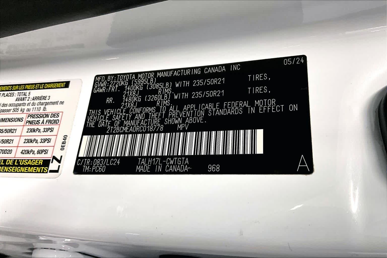 Used 2024 Ultra White Lexus F SPORT Performance image 37
