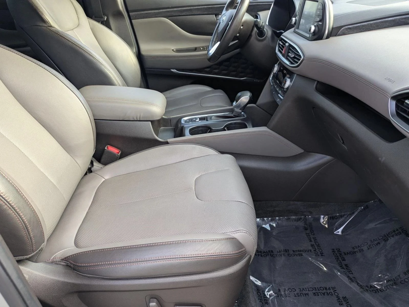 Used 2020 Shimmering Silver Pearl Hyundai SEL image 20