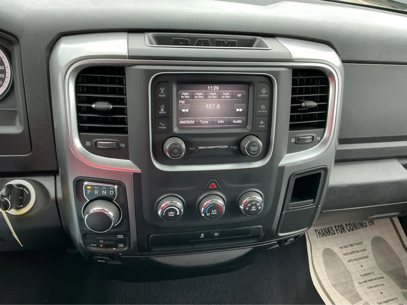 Used 2024 Granite Crystal Metallic Clearcoat Ram SLT image 30