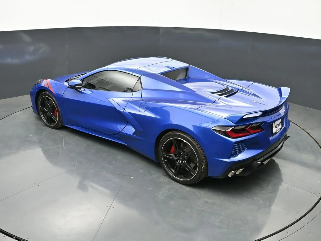 Used 2022 Blue Chevrolet Stingray image 34