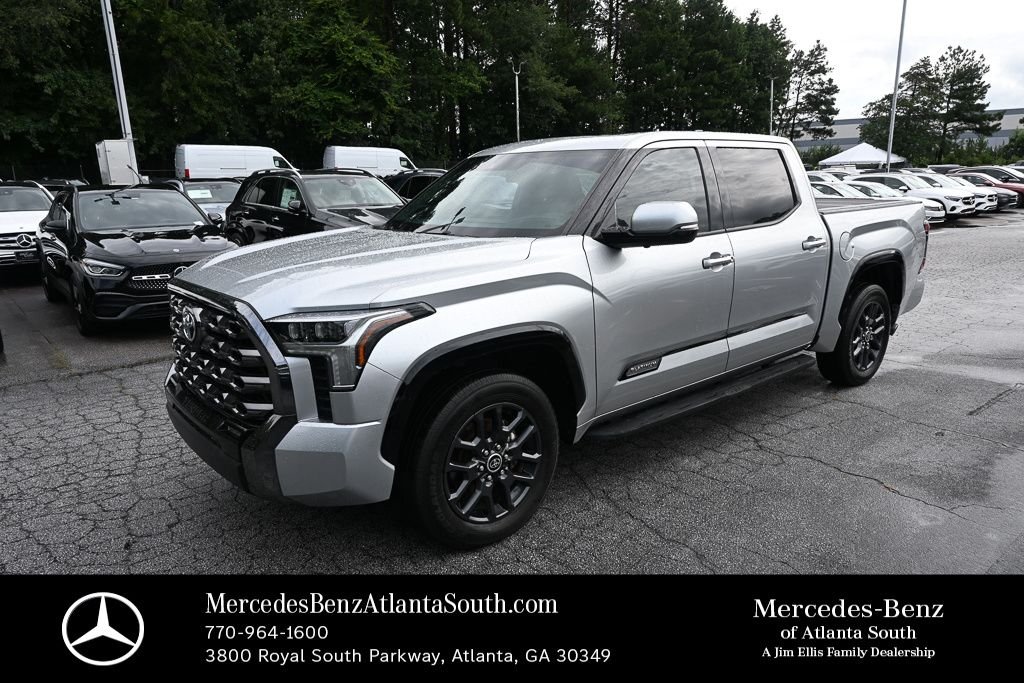 Used 2022 Silver Toyota Platinum image 1