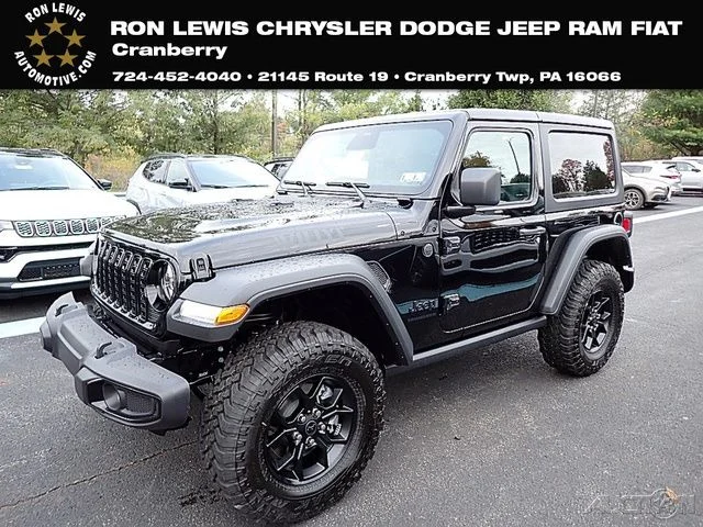 New 2026 Black Clearcoat Jeep Willys image 1