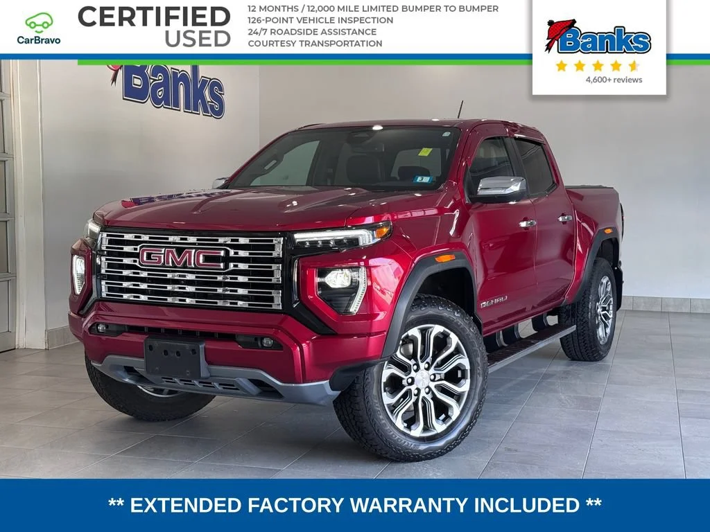 Certified Used 2023 VOLCANIC RED TINTCOAT GMC 4WD Denali image 1