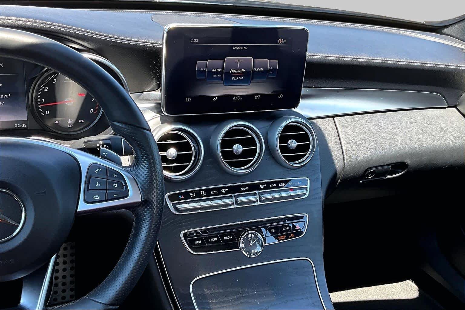 Used 2017 Obsidian Black Metallic Mercedes-Benz C 300 image 5