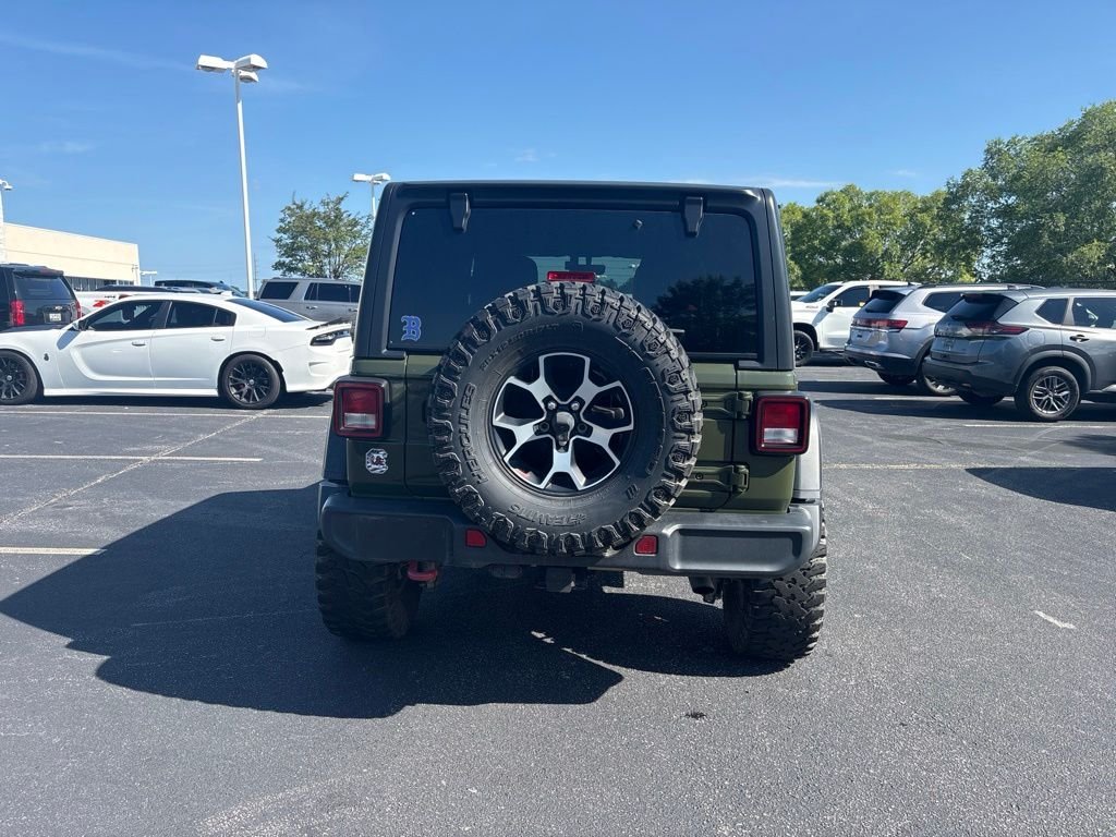 Used 2020 Green Jeep Unlimited Rubicon image 4