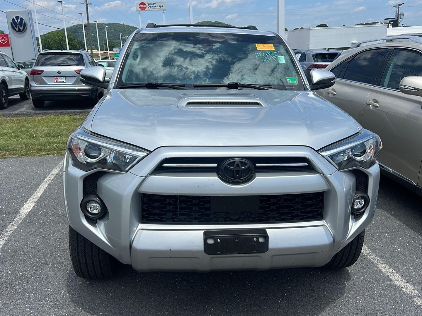 Used 2021 Classic Silver Metallic Toyota TRD Off Road Premium image 7