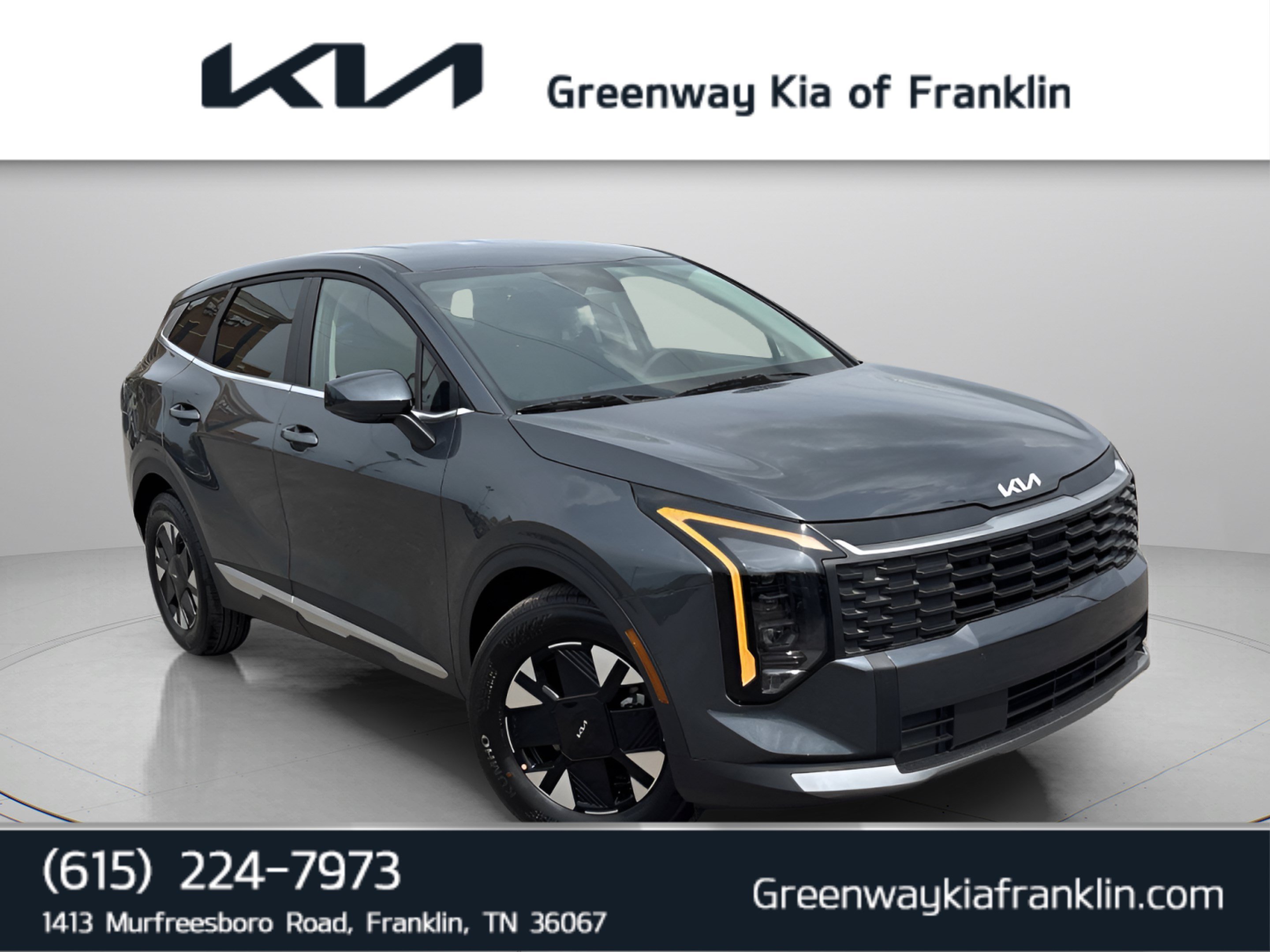 New 2027 Gravity Gray Kia LX image 1