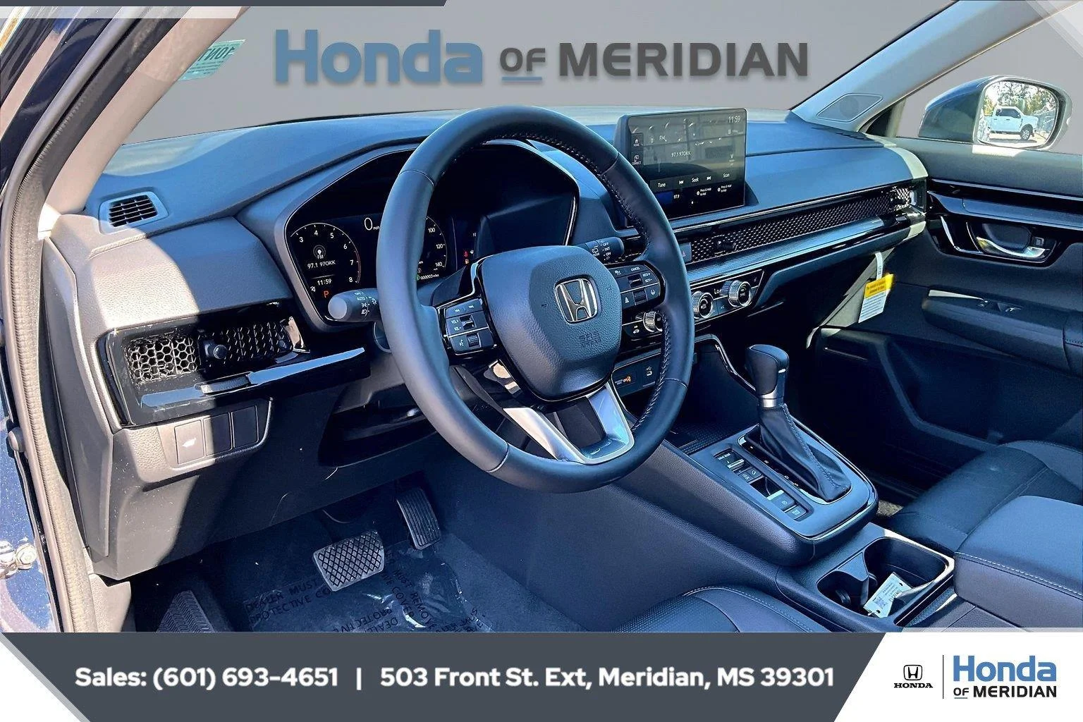 New 2027 Canyon River Blue Metallic Honda EX-L 2WD image 15