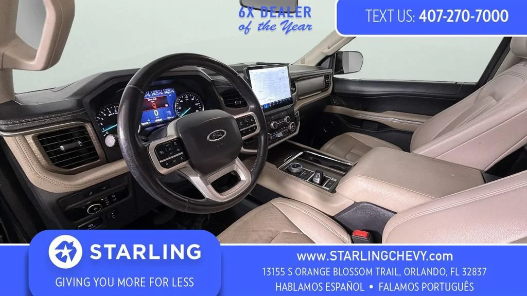 Used 2024 Black Ford Limited MAX image 34
