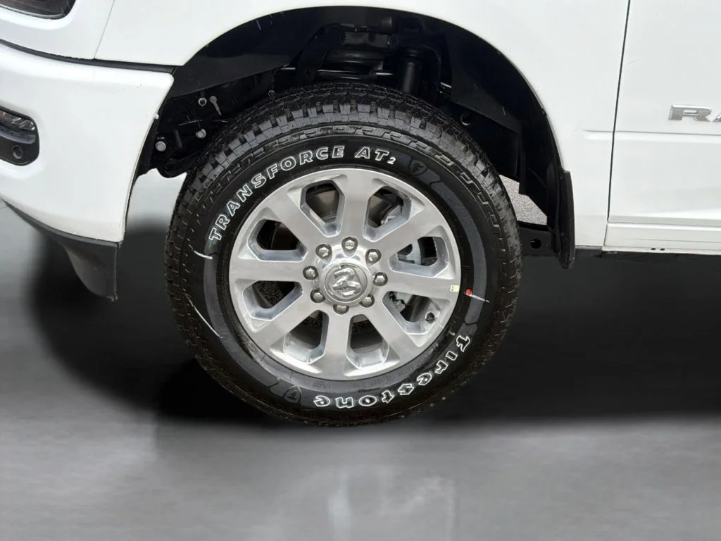 New 2026 Bright White Clear-Coat Exterior Paint RAM Laramie image 28