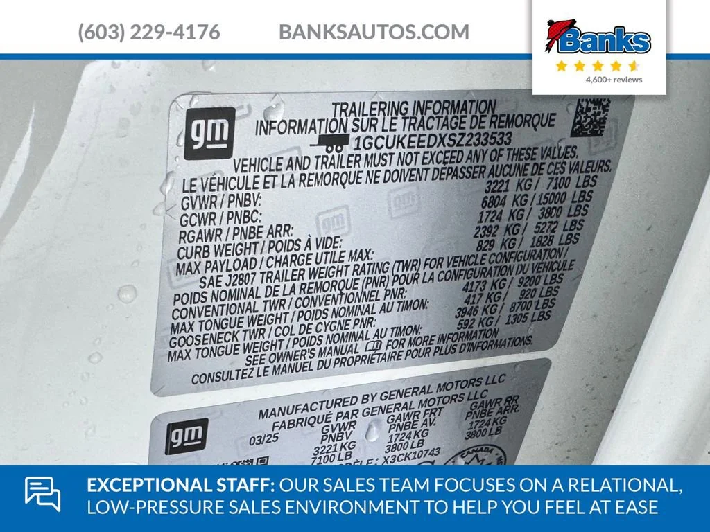 Certified Used 2025 Summit White Chevrolet RST image 10
