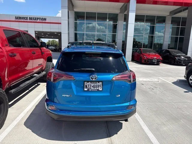 Used 2017 Blue Toyota LE image 4
