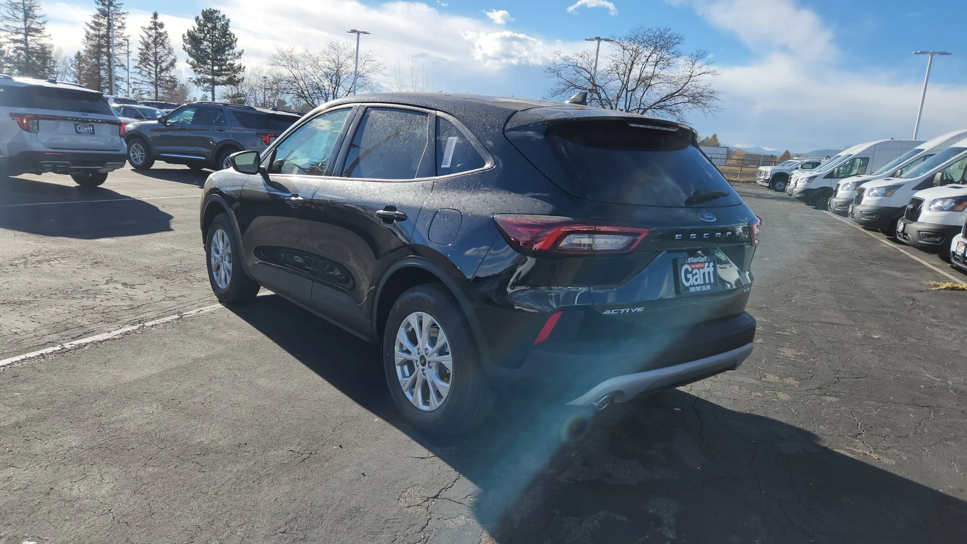 New 2026 Agate Black Metallic Ford Active image 8