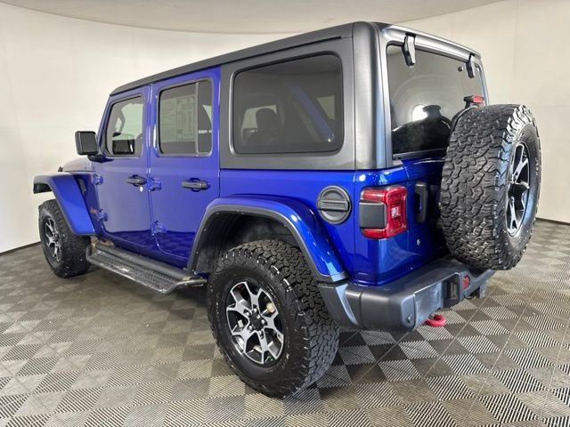 Used 2019 Ocean Blue Metallic Jeep Unlimited Rubicon image 6