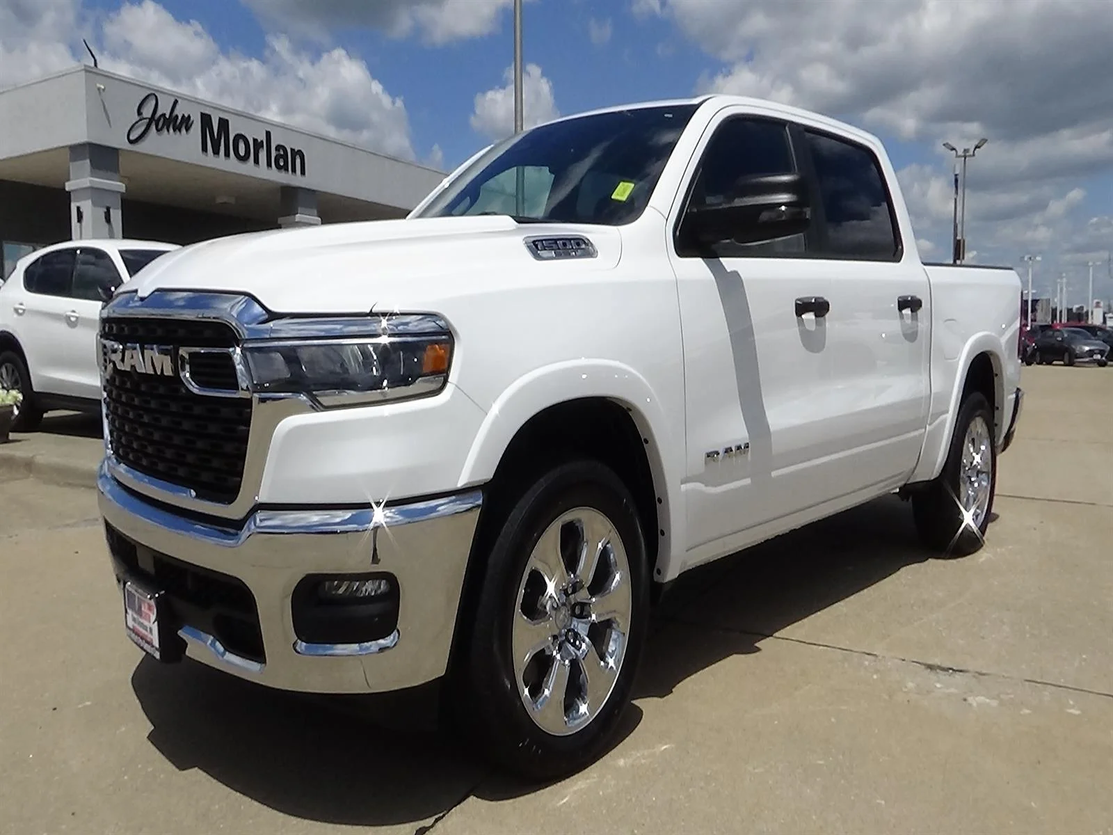 Certified Used 2025 Bright White Clear Coat (pw7) RAM Big Horn image 2