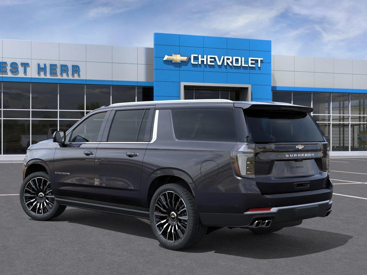 New 2026 Dark Ash Metallic Chevrolet High Country image 3