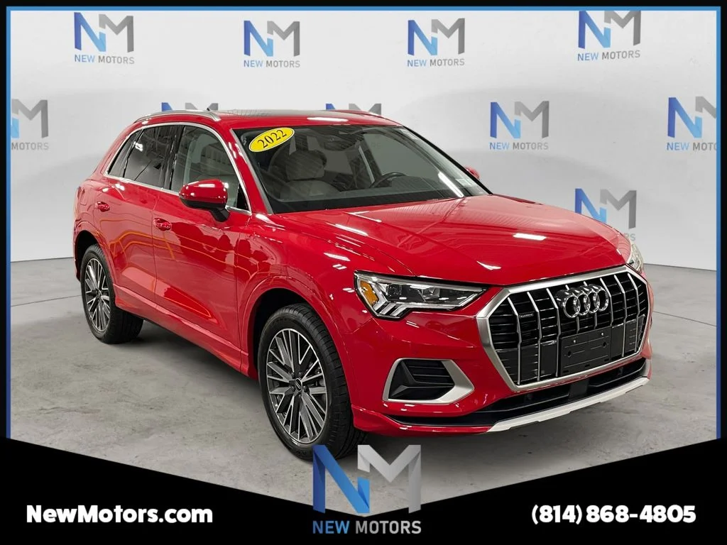 Used 2022 Tango Red Metallic Audi Premium Plus image 7