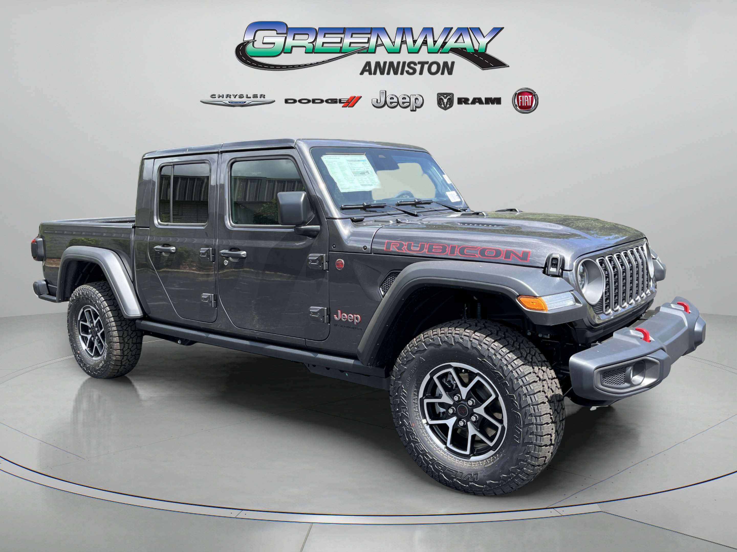 New 2026 Granite Crystal Metallic Clearcoat Jeep Rubicon image 1