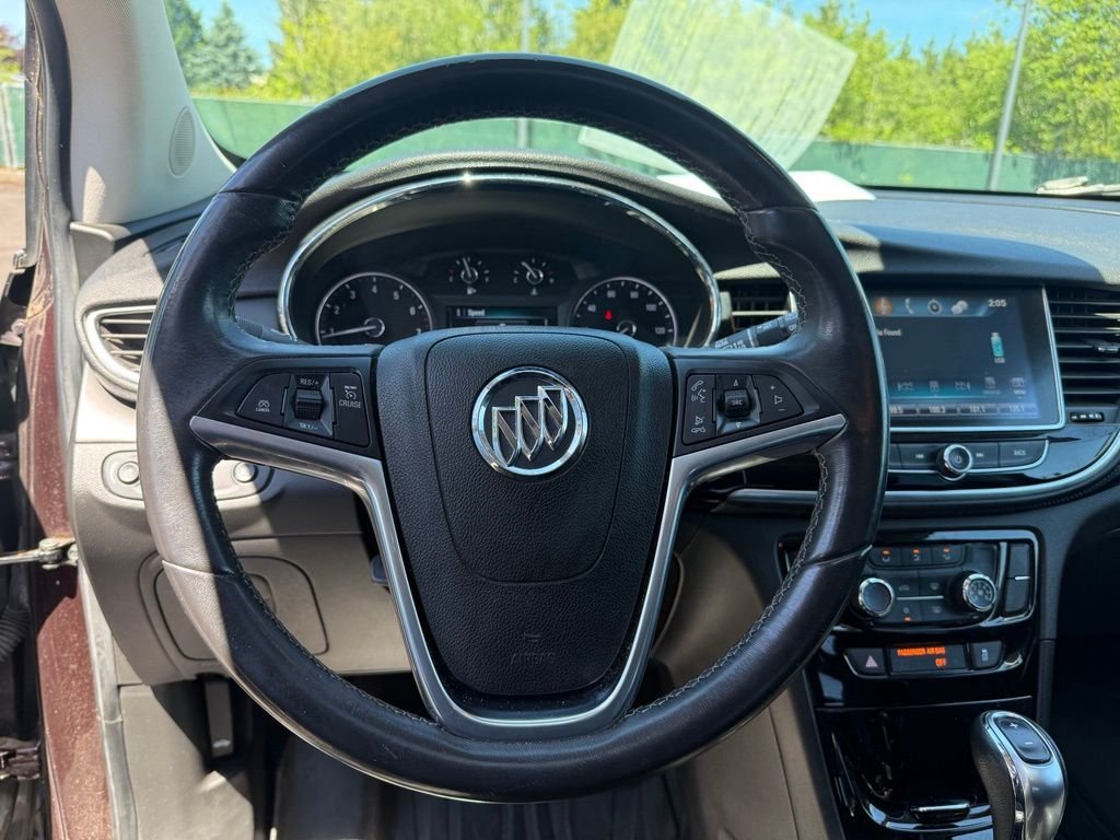 Used 2017 Black Cherry Metallic Buick Sport Touring image 10