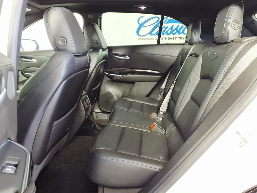 Used 2025 Crystal White Tricoat Cadillac Sport image 8