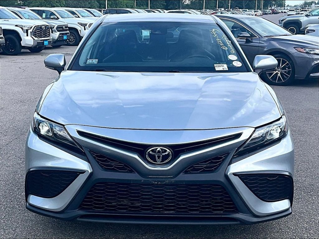 Used 2024 Silver Toyota SE image 2