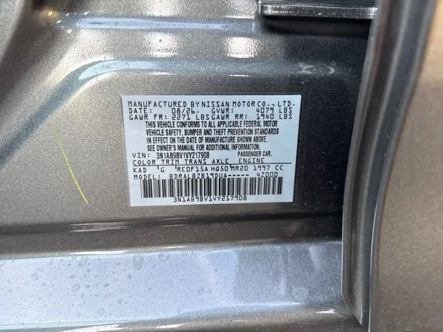New 2027 Gun Metallic Nissan S image 17